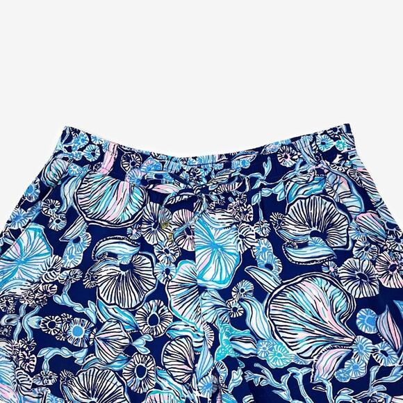 Lilly Pulitzer Katia Short Size XXS Lapis Lazuli Preppy Coastal Beachy Summer - Picture 4 of 10
